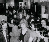 Student sit-in in the Trent Building in 1973