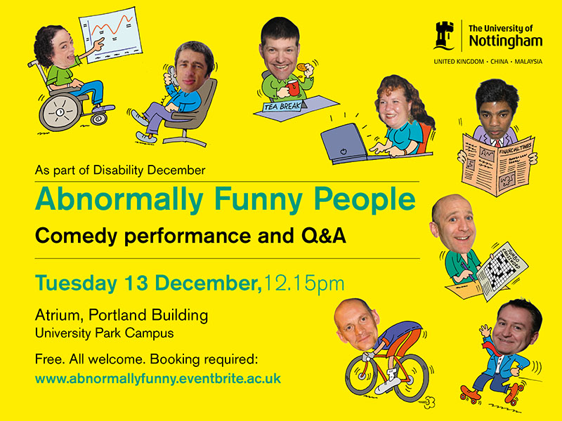 Abnormally funny people – comedy and Q&A – Campus News