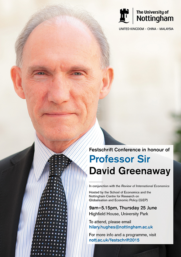 Festschrift Professor Sir David Greenaway web