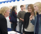 Inside of the Zone 2 Information Hub, Undergraduate Open Day - June 2014