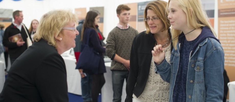 Inside of the Zone 2 Information Hub, Undergraduate Open Day - June 2014