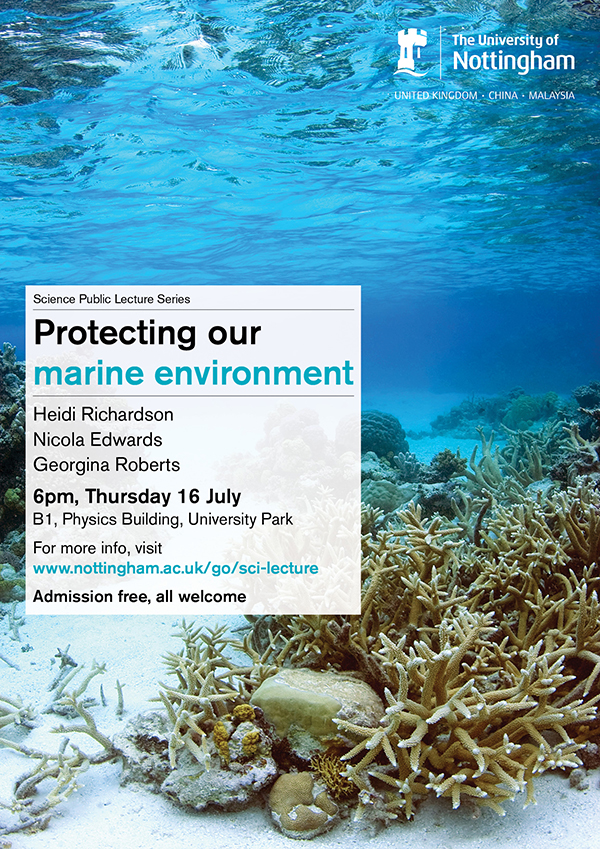 Protecting our marine environment poster