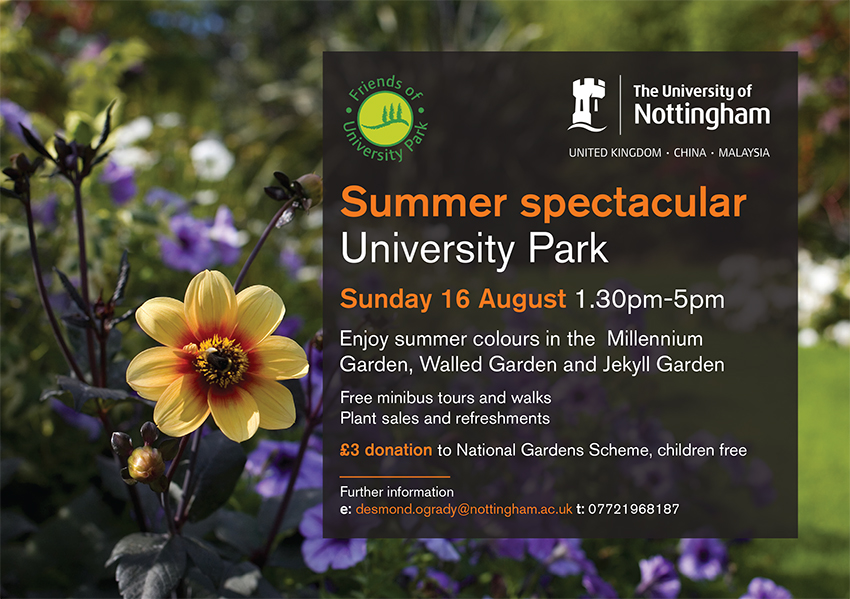 Summer spectacular gardens flyer Aug 15
