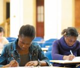 Undergraduate students sitting an exam in the Great Hall University Park 400×400