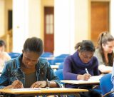 Undergraduate students sitting an exam in the Great Hall University Park 920×400