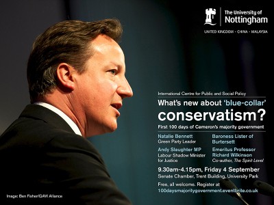 What’s New About ‘blue Collar’ Conservatism? First 100 Days Of Cameron ...